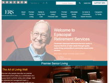 Tablet Screenshot of episcopalretirement.com